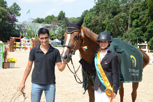 Victoria Ribeiro de Mendonça, 16, vence sua 1ª Copa Ouro