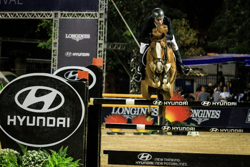 Show de Zé Reynoso e Azrael W no Clássico Itaú do Longines Rio Festival