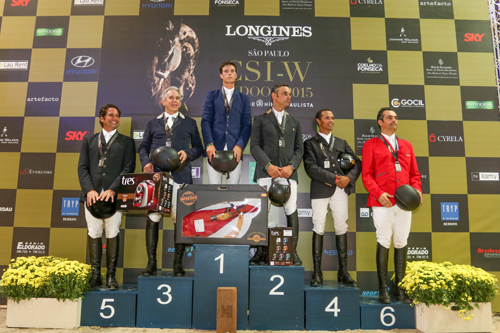 Pedro Veniss vence o 1º páreo Internacional no Longines Indoor na SHP