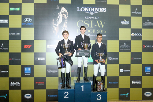 Santamarenses emplacam de 1.10 a 1.30 metro no Longines Indoor SHP 2015