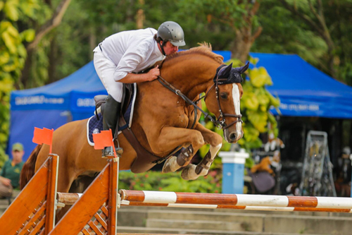 Zé Roberto Reynoso vence 1ª prova a 1.40m no Concurso D Maio