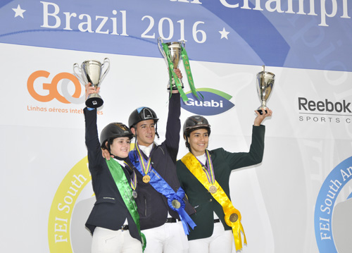 Dobradinha argentina e Rafael Moderno em 6º lugar no Sul Americano Young Rider