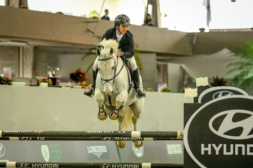 Dobradinha de Santo Amaro na 1ª disputa de 1,20m do Longines Indoor