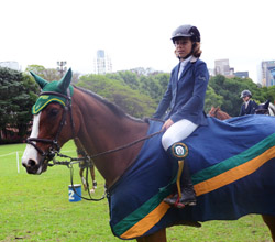 Dudu vence 1ª prova do FEI Children Silver na Hípica Paulista