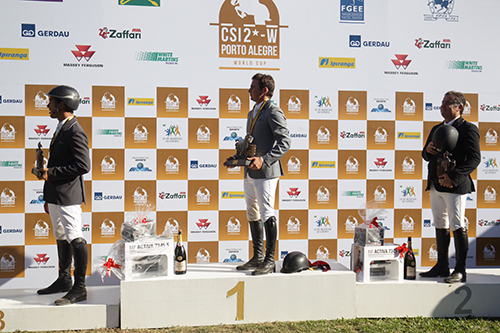 GP The Best Jump: Felipe Amaral, campeão, Musa, bronze, e Reynoso, 4º