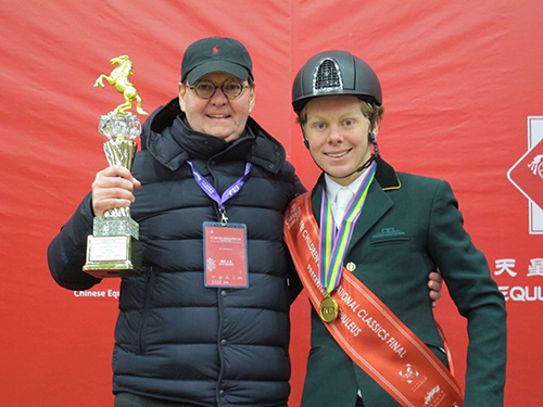 Philip Greenlees é campeão na Final Mundial FEI Children 2017