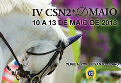 4º CSN2* de Maio e Copa Nacional de Cavalos Novos – CHSA – 9 a 13/5