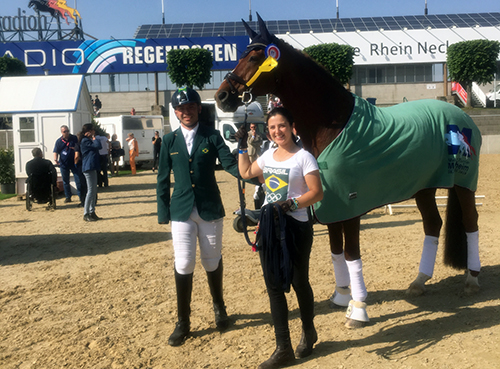 Rodolpho Riskalla supera campeã paralímpica no CPEDI3* em Mannheim