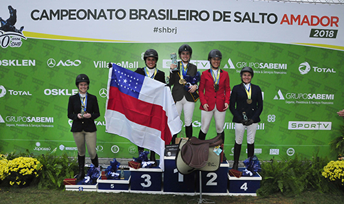 Fernanda de Araújo Pereira é a campeã brasileira de Amadores