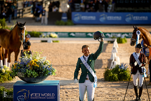 Rodolpho Riskalla fatura duas pratas nos Jogos Equestres Mundiais 2018