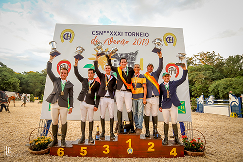 Fernando Schilis, campeão, Zé Reynoso, vice no GP Sergio Brandão Gomes