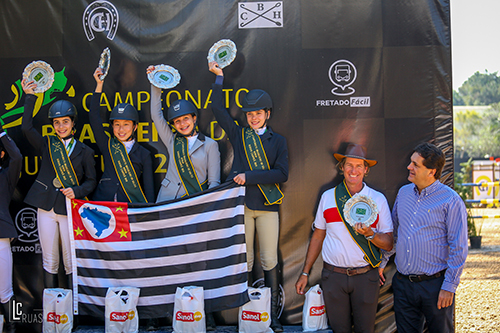 Campeonato Brasileiro da Juventude fecha com sucesso e medalhistas do CHSA