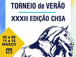 11 a 15/3 | Programa CSN2* 2ª Etapa 32º Torneio de Verão