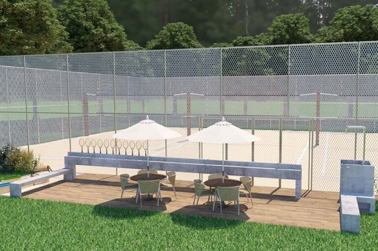 CHSA dá início à construção das quadras de Beach Tennis