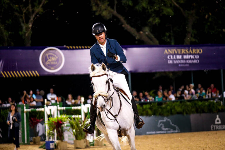 Totty Miranda é campeão e Gui Foroni, vice no concorrido GP nos 86 anos do Clube Hípico de Santo Amaro