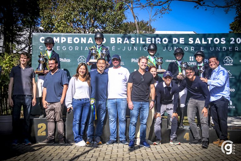 Nata jovem e amadores do CHSA nos pódios dos Campeonatos Brasileiros 2022